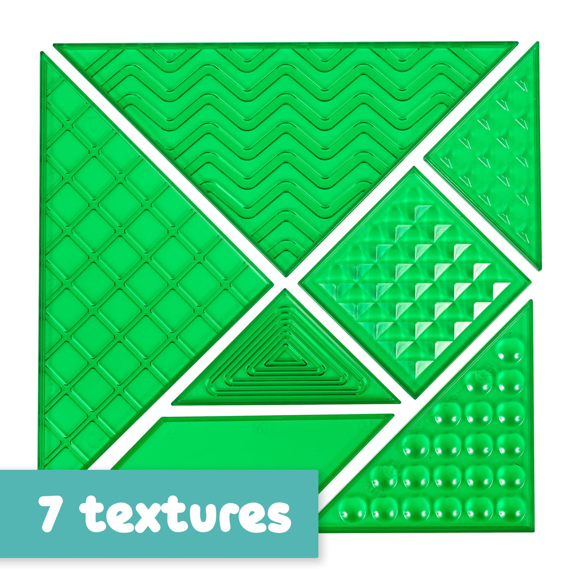 SPARK & WOW Light Table Sensory Shapes | Plastic Light Table Toys | Early Math Manipulatives | Tactile Sensory Toys for Toddlers