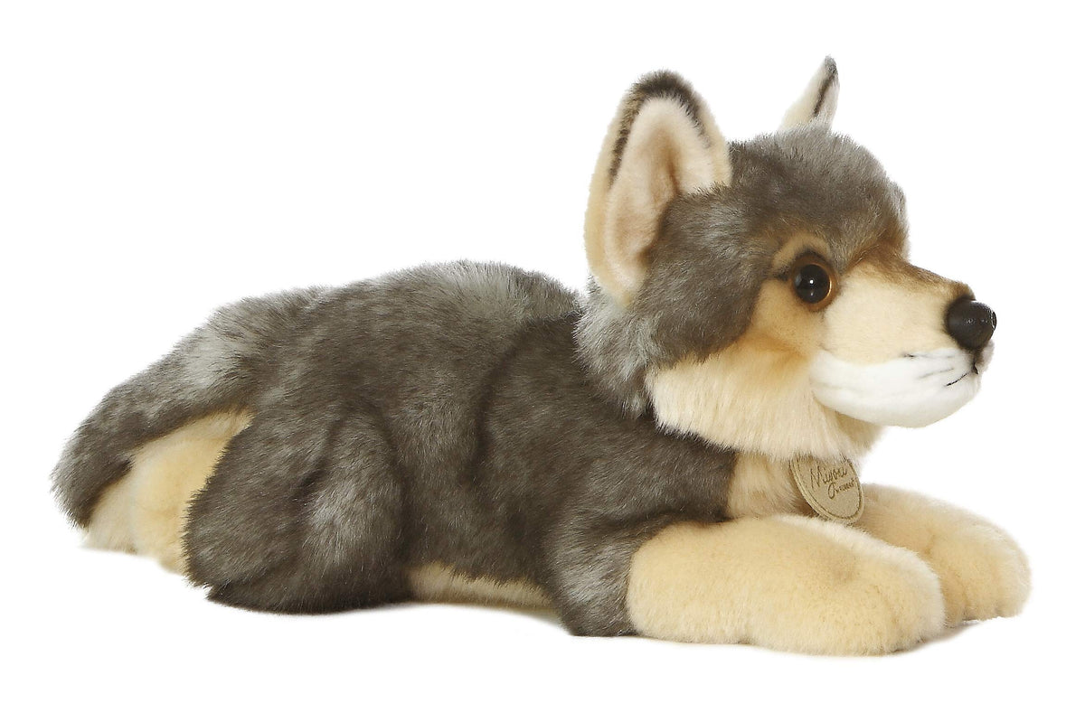 Aurora Miyoni 11" Wolf Realistic Stuffed Animal