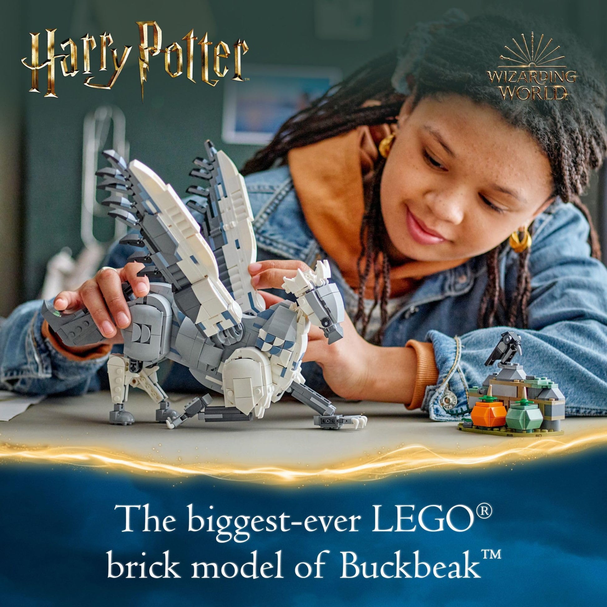 LEGO Harry Potter Buckbeak The Hippogriff Building Toy - Pretend Play or Display Toy for Boys & Girls, Ages 9+ Years - Gift for Birthdays