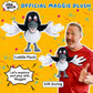 STEVE and MAGGIE Plush Toy - Official Maggie Bird Doll, Soft Stuffed Character Doll for Kids, Preschool Learning Companion, Storytime & Bedtime Plush