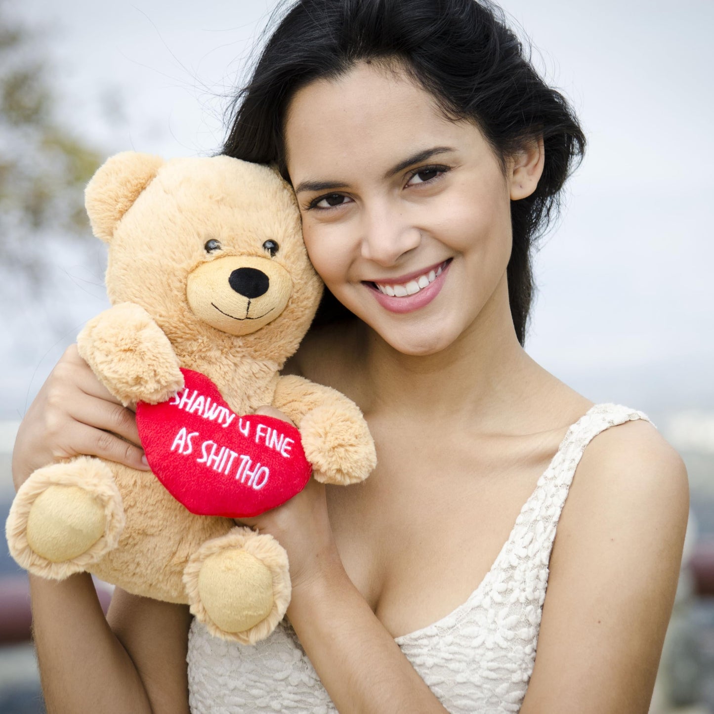 Hollabears Shawty U Fine 10" Original Teddy Bear Plush