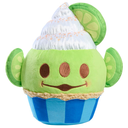 Disney Munchlings Squeeze-A-Munch Large Key Lime Scented Cupcake with Graham Cracker Crumble Alien 10-inch Plush, Kids Toys for Ages 0+ by Just Play