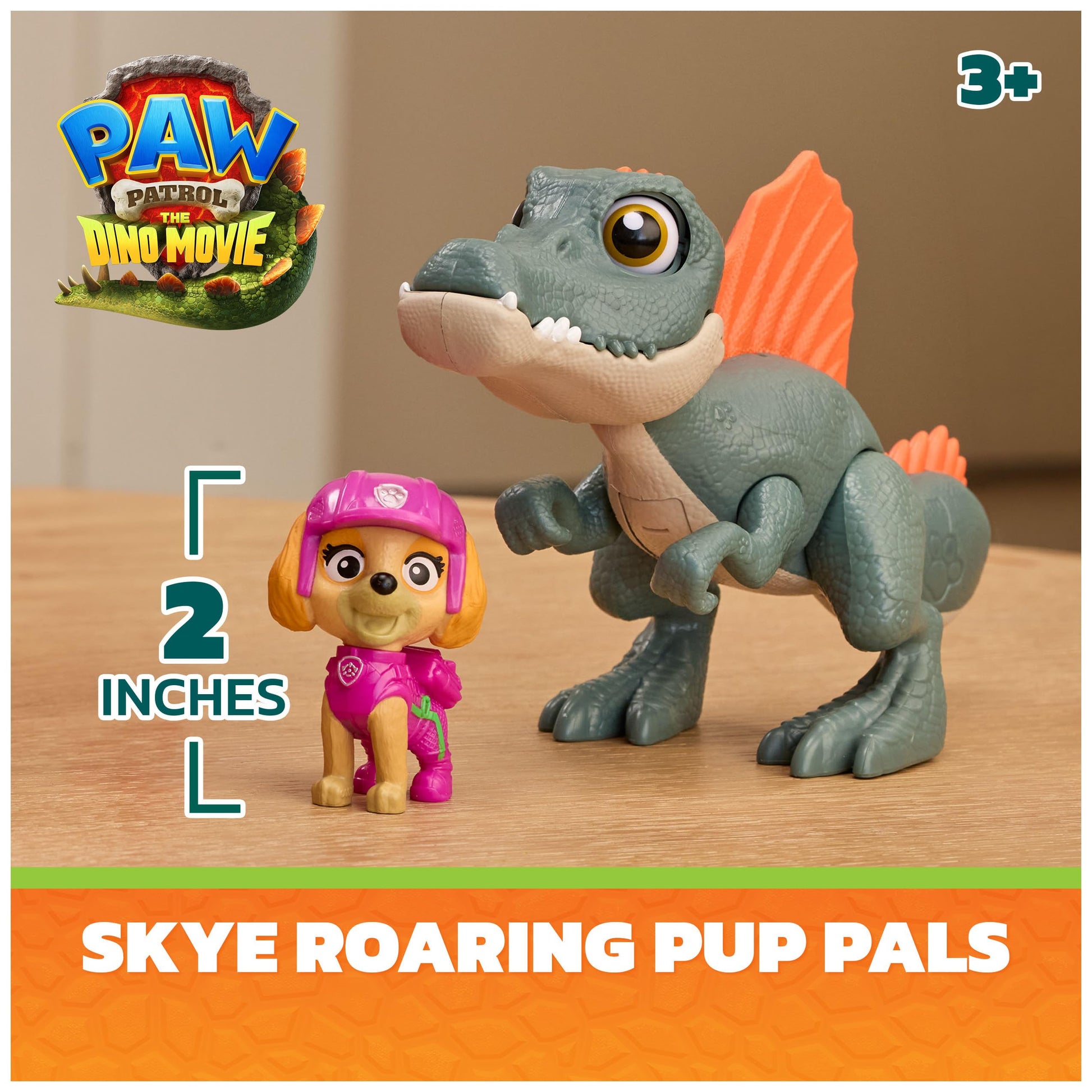 Paw Patrol Roaring Pup Pals Skye Figure