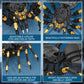 HIGH GODO Wild Animals Spider Building Set, Magic Animal Black Spider Model Kit, Horror Halloween Spiders Toy for Teens Adults 14+ (445PCS)