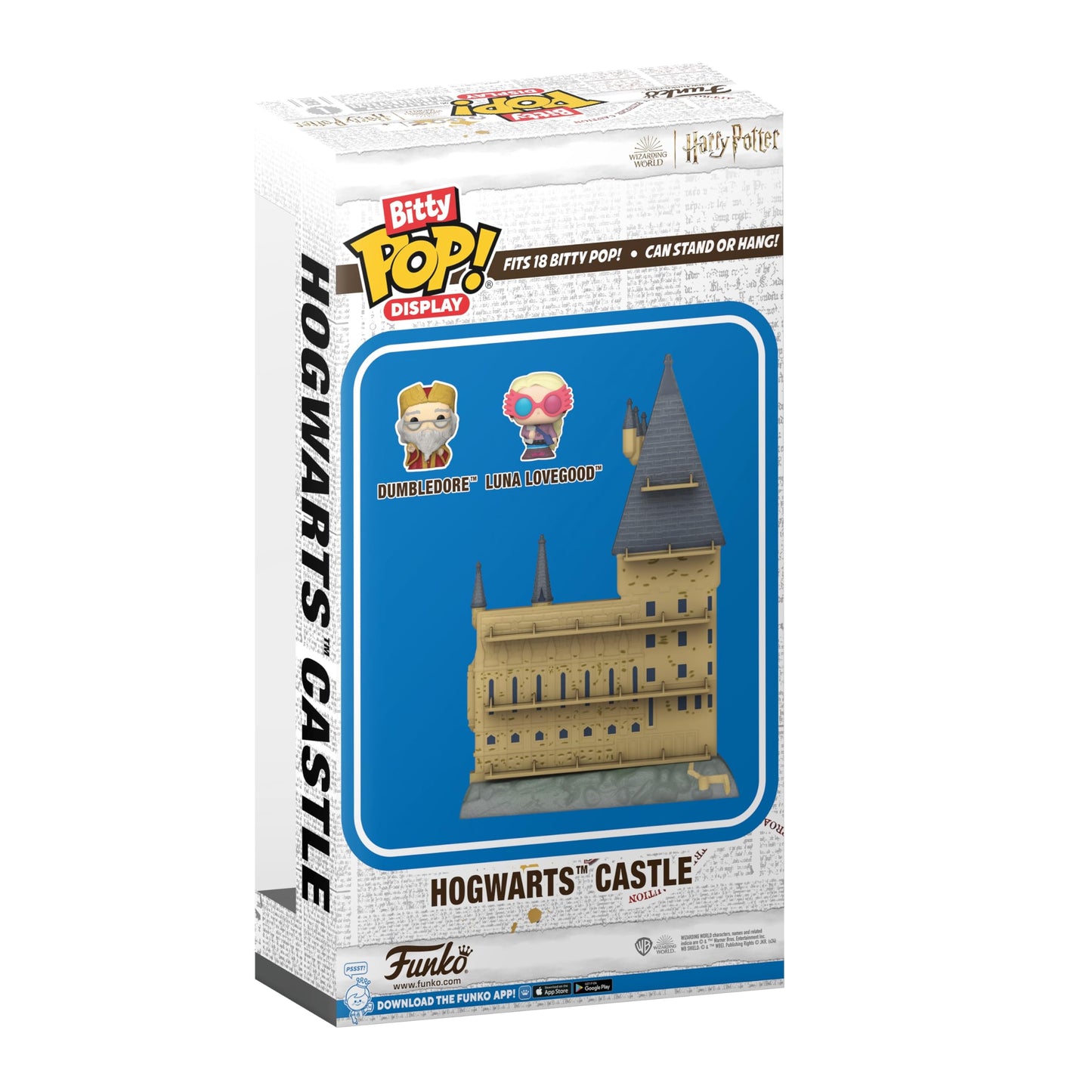 Funko Bitty POP! Display: Harry Potter - Hogwarts Castle with Dumbledore