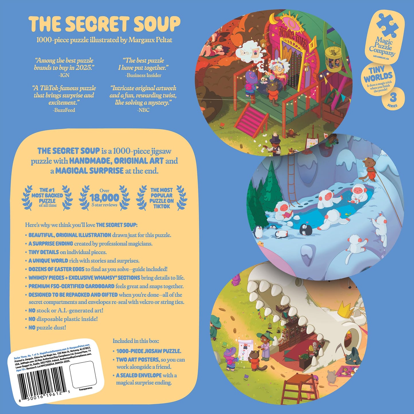 The Secret Soup • 1000-Piece Puzzle by The Magic Puzzle Company • Series 3