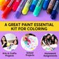 JOYIN 36 Colors Washable Tempera Paint Sticks, Art Supplies, Paint for Kids, Quick Drying and No Mess Arts Project, Gifts for Kids and Artists