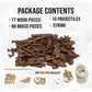 Medieval Kits Catapult Kit - Ralph Payne-Gallwey | Classic Series | 3D Wooden Puzzle