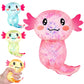 Axolotls Sensory Fidget Toy Sensory Squeeze Toy for Stress Relief, Soft Squeeze Decompression Dough for Adults Classroom Prizes & Party Favors (Pink)