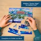 Boardwalk Ketchikan 210 Piece Personal Puzzle, Jigsaw Puzzles with Premium Box, Alaska Gifts for Adults, 6"x8"