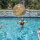 Poolcandy Giant 19" Gold Glitter Beach Ball