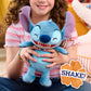 Disney Stitch Crack Me Up Stitch 11-inch Plush with Sounds and Motion, Wiggles, Giggles, and Laughs, Stuffed Animal, Kids Toys for Ages 3 Up by Just