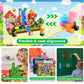 Annexfun Magnetic Blocks - 300PCS Magnetic Building Blocks Road Forest Magnetic Cubes - Sensory Toys for Montessori Toddler Birthday Gifts -STEM