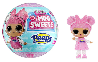 L.O.L. Surprise! LOL Surprise Loves Mini Sweets Peeps - Cute Bunny with Collectible Doll, 7 Surprises, Spring Theme, Peeps Limited Edition Doll- Great