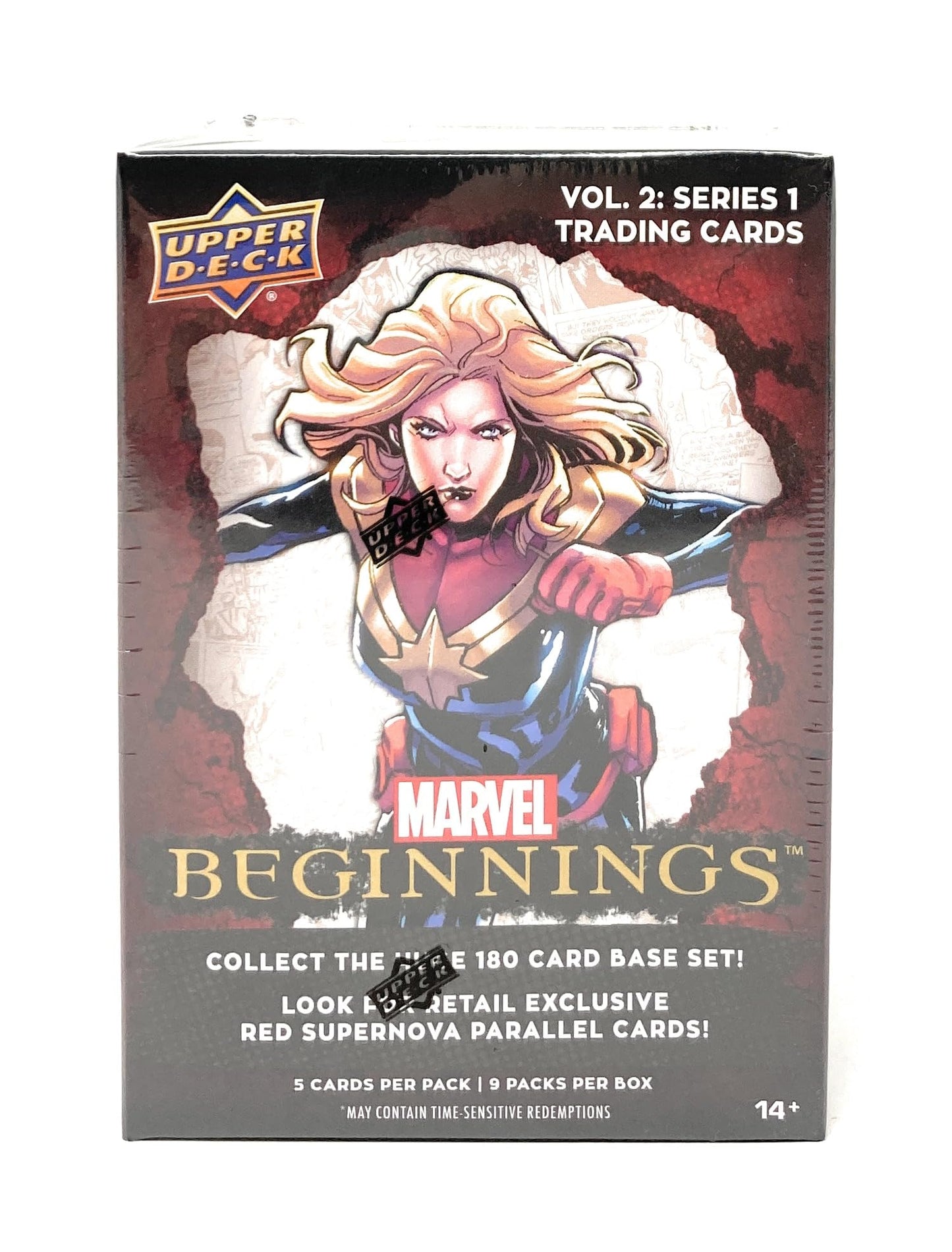 Upper Deck Marvel Beginnings Volume 2: Series 1 Trading Card Blaster Box