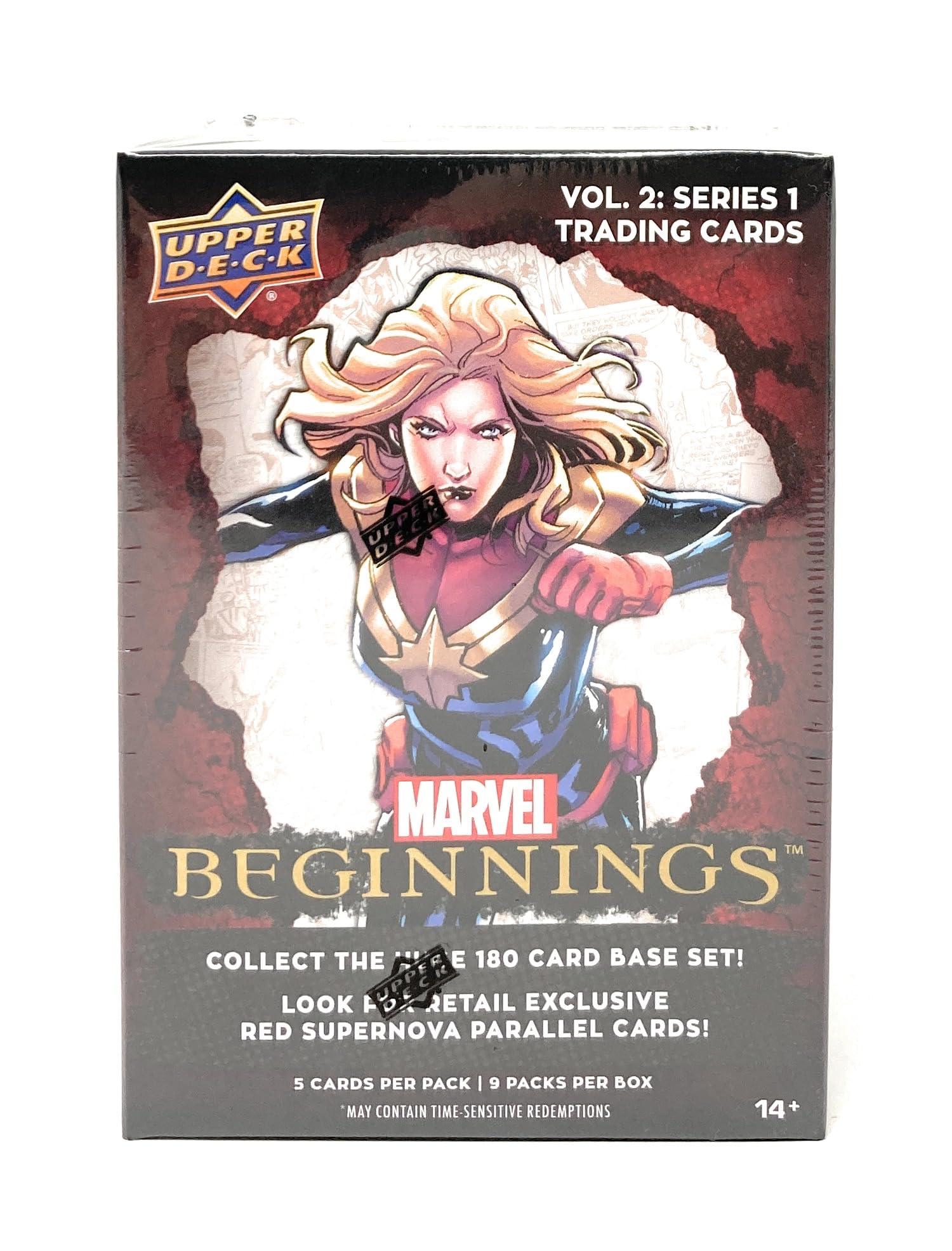 Upper Deck Marvel Beginnings Volume 2: Series 1 Trading Card Blaster Box