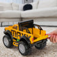 Maxx Action Tow & Go Steel Pick Up Truck Toy - Heavy Duty Free-Rolling Off-Road Vehicle Toy with Tow Winch, Realistic Lights & Sounds, Rubber Grip