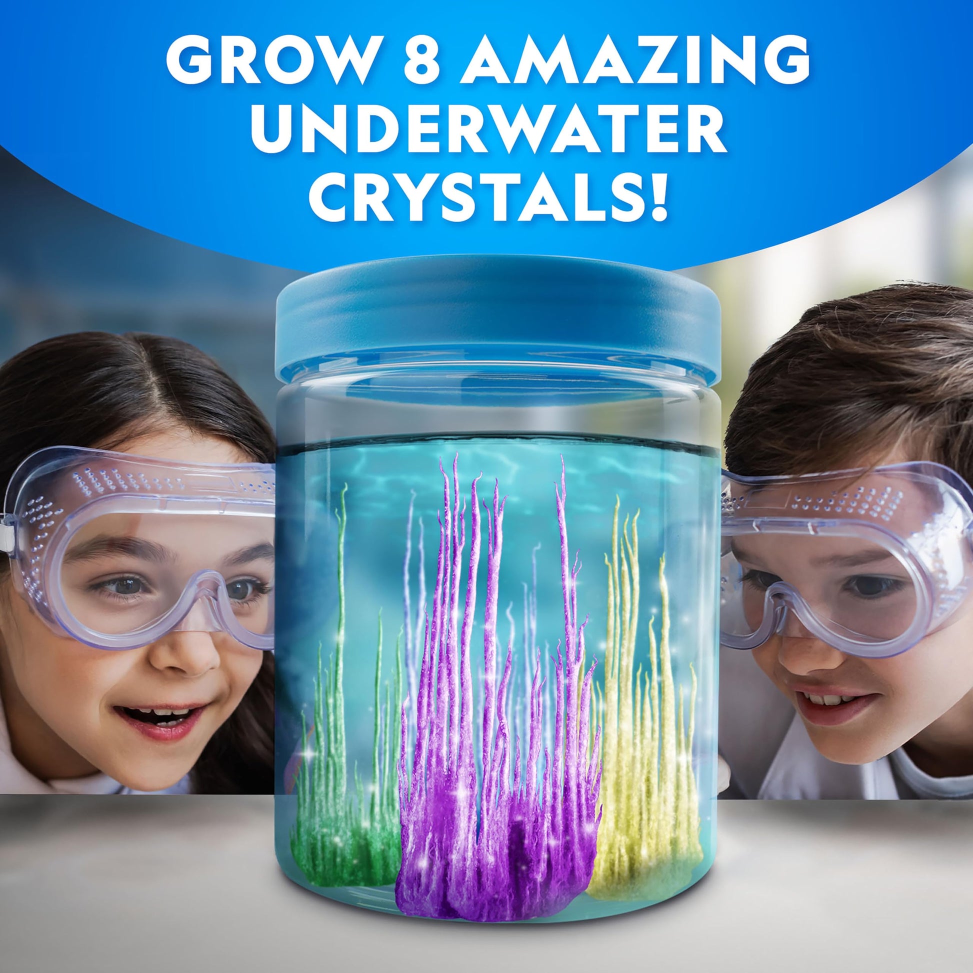 National Geographic Underwater Crystal Growing Aquarium Science Kit