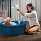 Fulton & Ivy Premium Baby and Toddler Ball Pit (35"x11.8") | Easy to Clean Memory Foam Ball Pit Made with Non-Toxic Materials | Durable Ball Pits