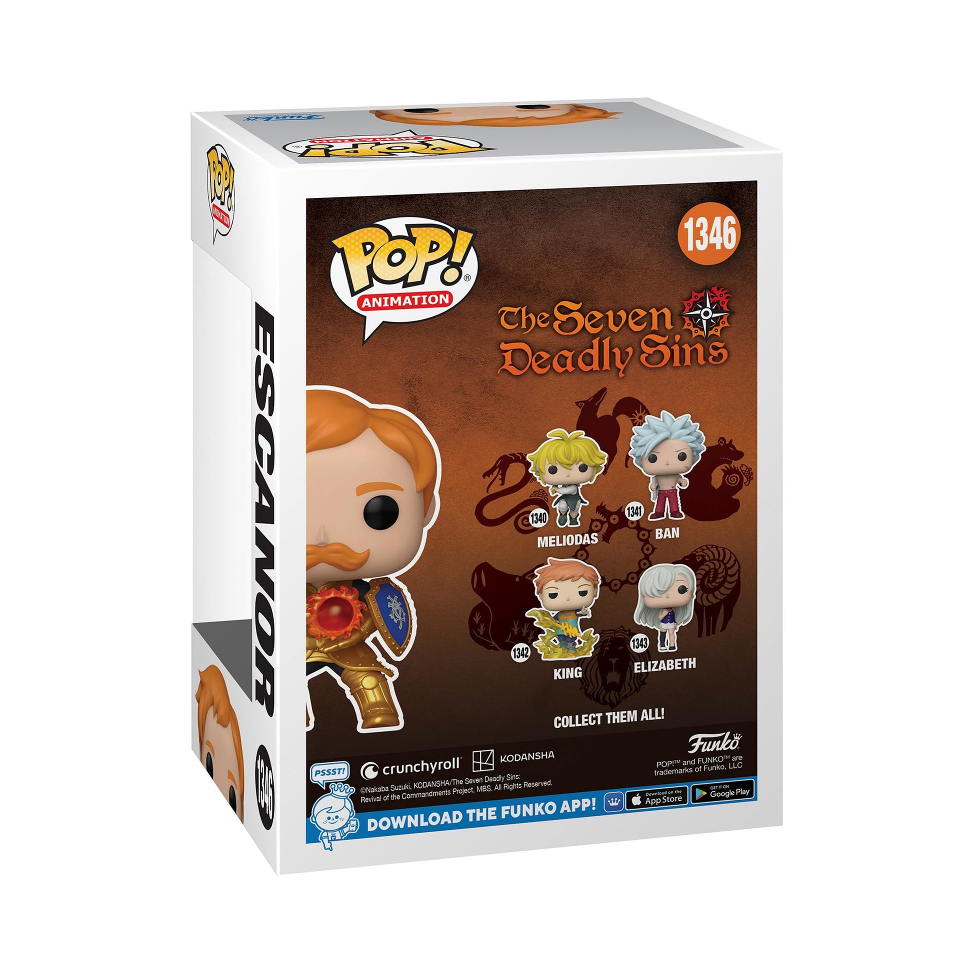 Funko Pop! Animation: The Seven Deadly Sins - Escanor (Chalice Collectibles Exclusive)