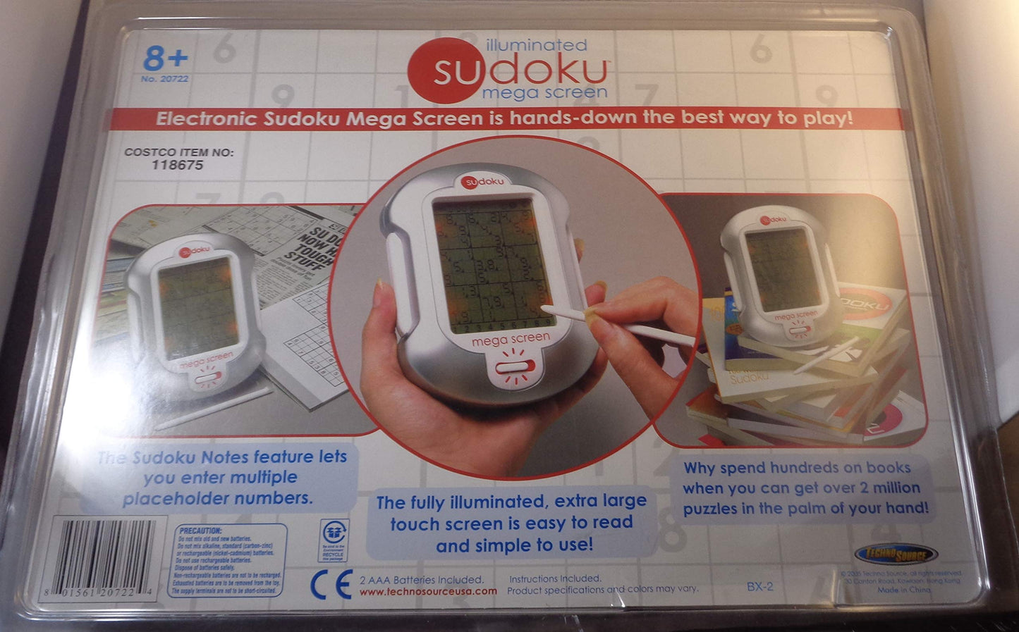Sudoku Mega Screen - Illuminated Electronic Mega screen