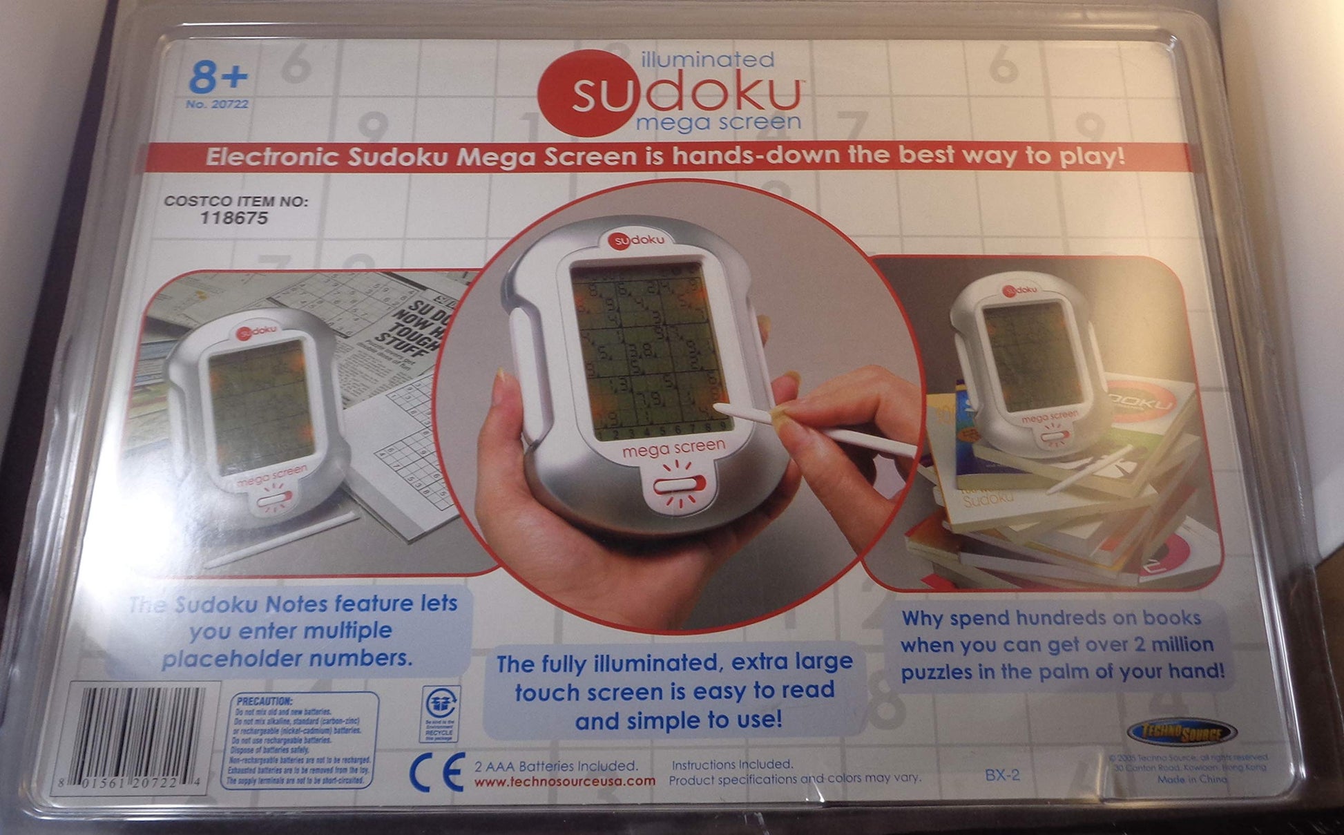 Sudoku Mega Screen - Illuminated Electronic Mega screen