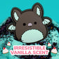 Original Squishmallows Scented Slime Jar, Vanilla, Aldous the Fruit Bat