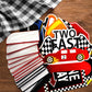 LINGTEER Race Car Two Fast Birthday Table Honeycomb Centerpieces - 9Pcs Let's Go Racing Happy 2nd Birthday Party Table Decorations Sign.