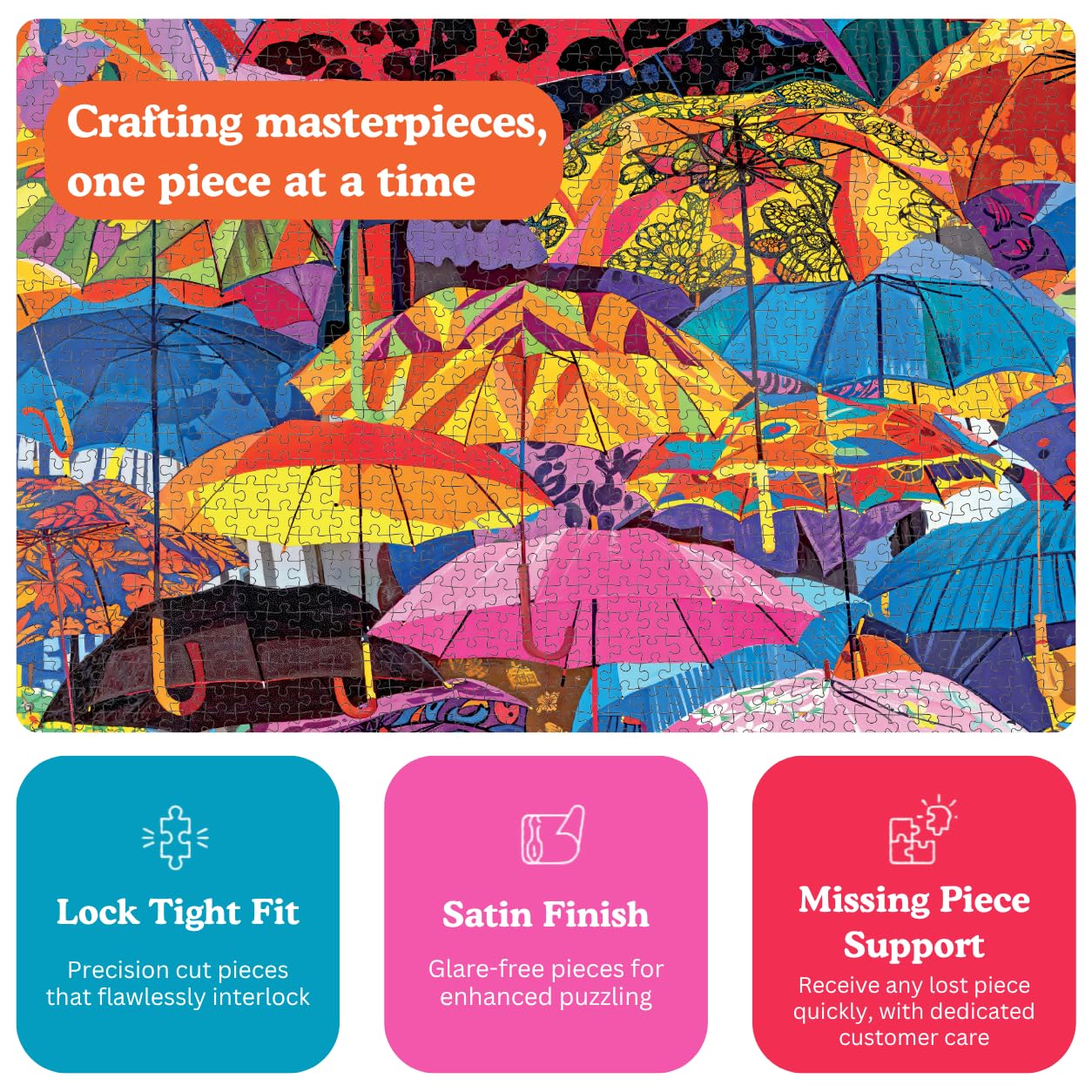 Cross & Glory | 1000 Piece Jigsaw Puzzles for Adults | Umbrella Festival