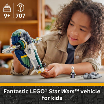 LEGO Star Wars: Attack of The Clones Jango Fett's Starship Building Toy - Pretend Play Set for Boys & Girls, Ages 9+ - Gift for Birthdays