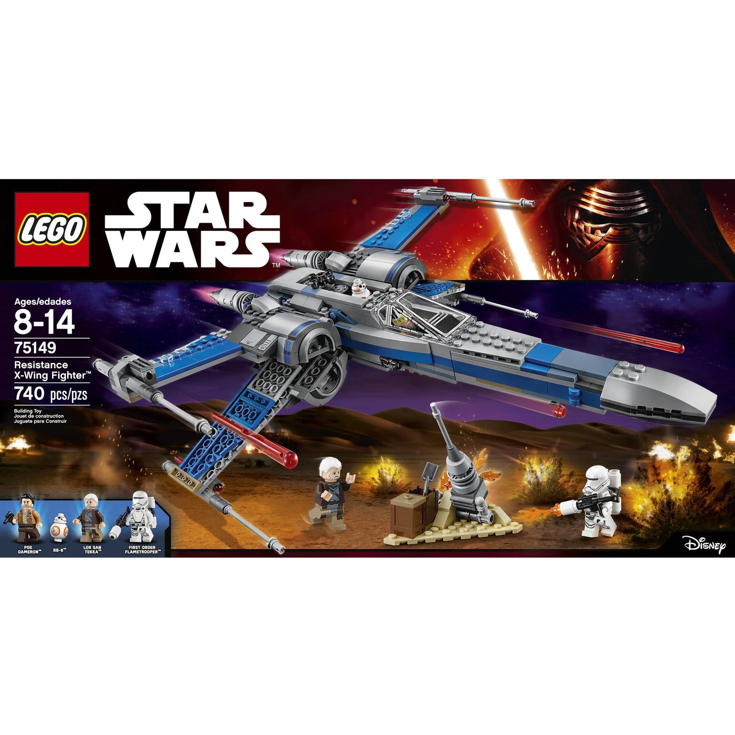 LEGO Star Wars Resistance X-Wing Fighter 75149 Star Wars Toy