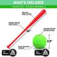 GoSports LotBall Backyard Baseball Bat and Ball Set - Plastic Baseball Game for Kids