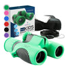Think Peak Green Binoculars Science Toy for Kids Ages 3-12 Years - Real Compact Outdoor Adventure & STEM Educational Nature Hiking Explorer for Bird