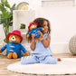 Mighty Mojo Paddington Bear Plush Doll - 10-Inch Standing, 8-Inch Sitting, Super Soft & Cuddly | Official Paddington in Peru Movie Toy - Embroidered