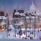 Buffalo Games - Christmas in Monmartre - 1000 Piece Glitter Jigsaw Puzzle