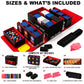 MTG Deck Box for Commander & TCG, Trading Card Storage Box with Handle