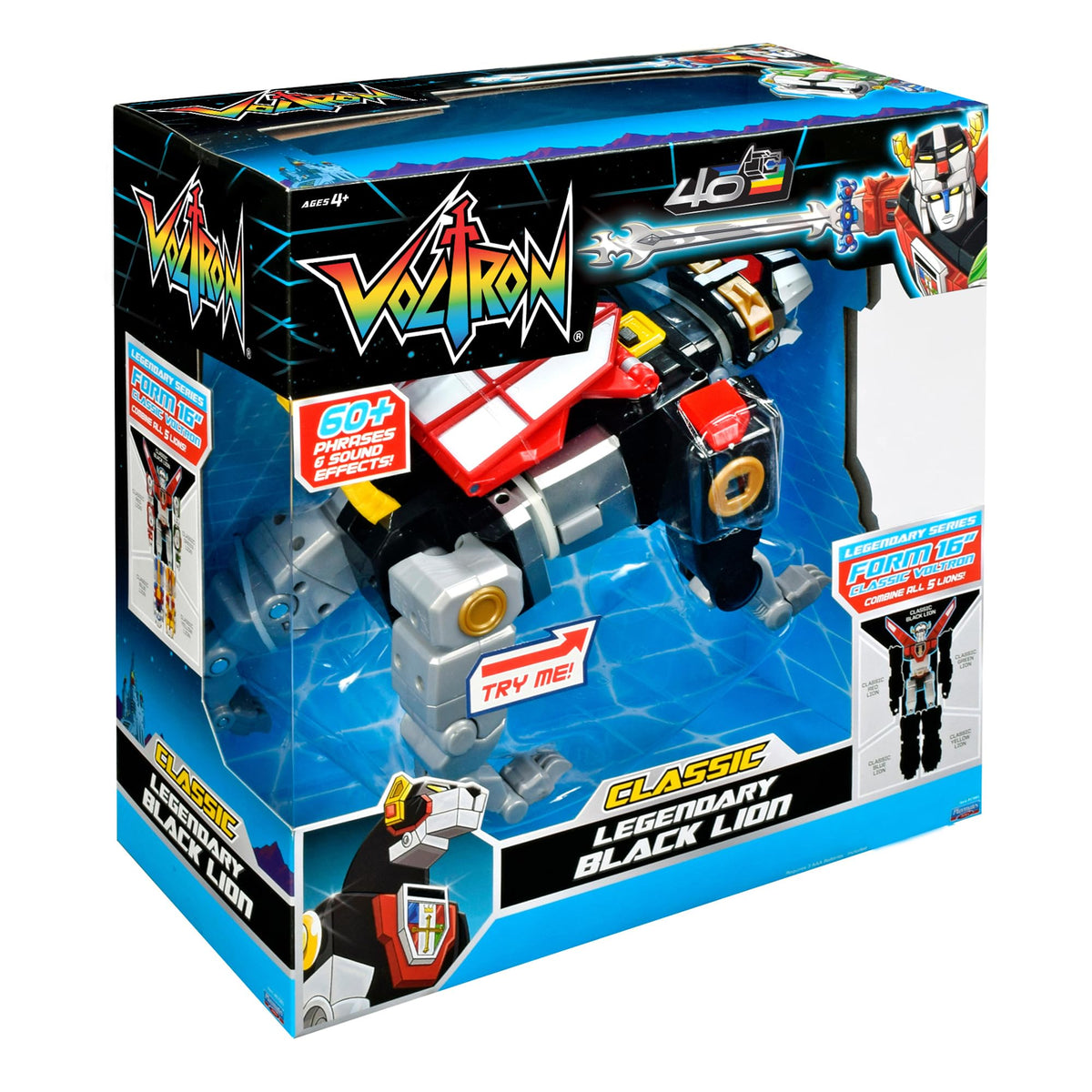 Voltron Classic Black Lion by Playmates Toys