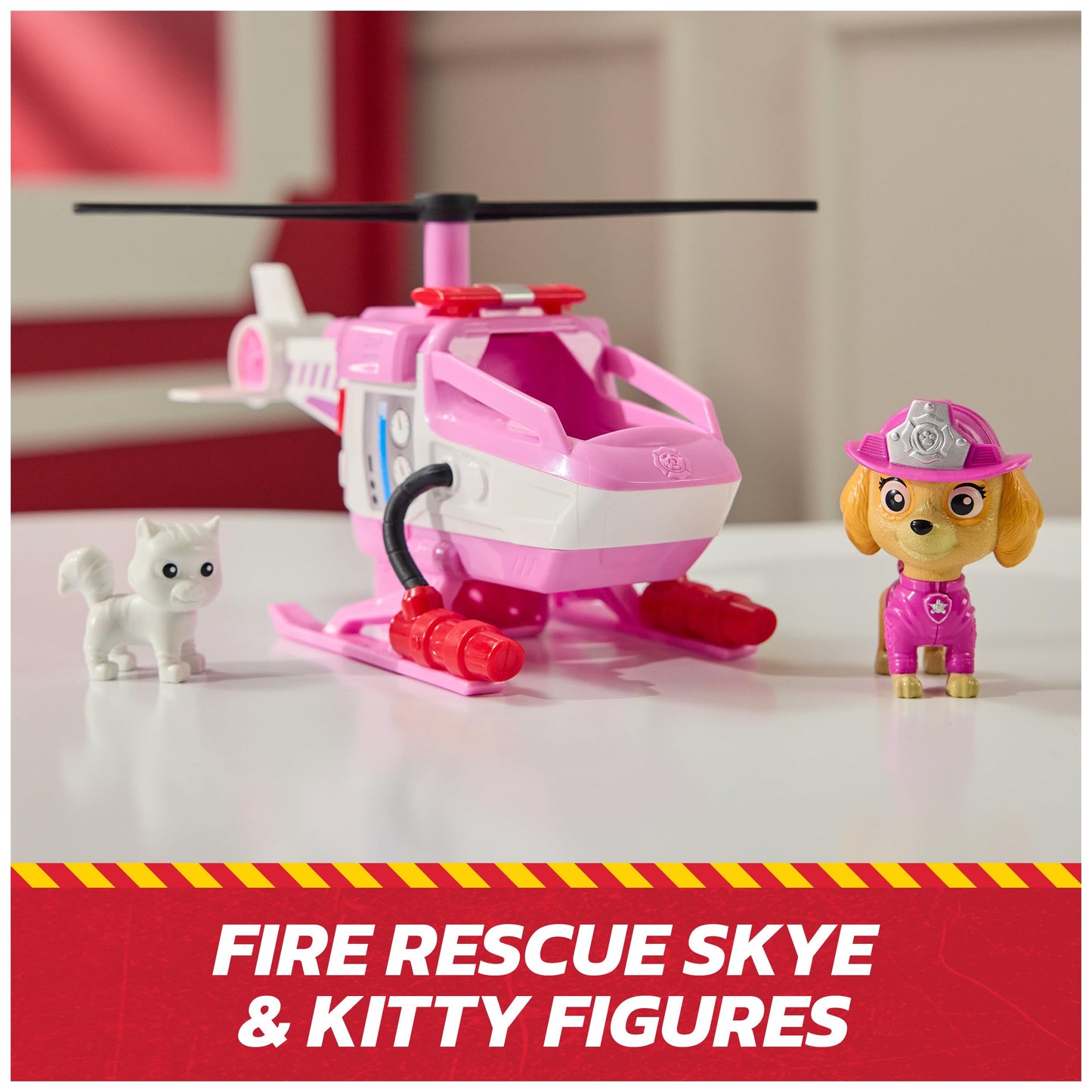 Paw Patrol Fire Rescue Skye Rescue Fire Chopper Helicopter Toy
