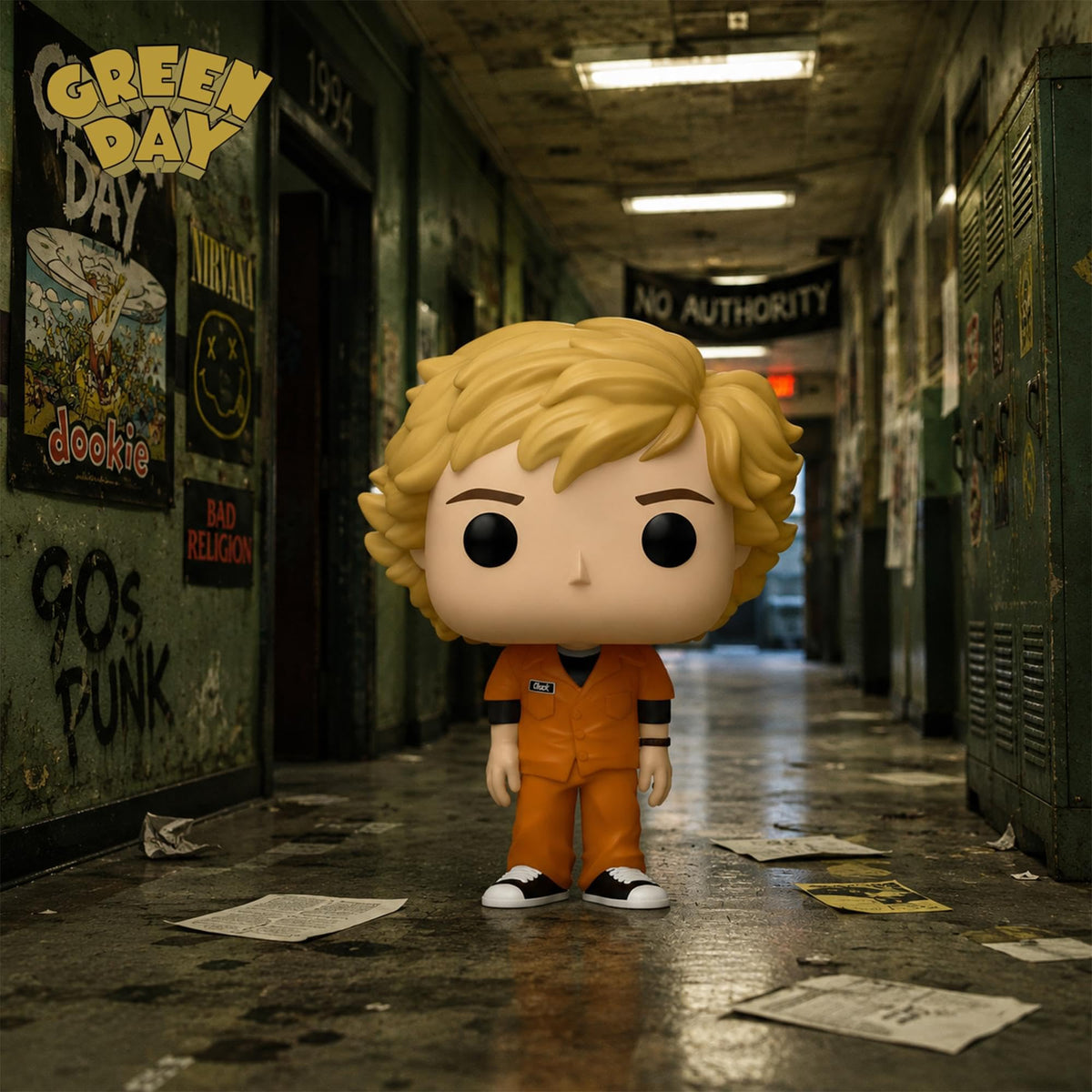 Funko POP! Rocks: Green Day - Mike Dirnt - (Basket Case)