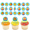 DecoPac Lion King Cupcake Rings, 24 Disney's The Lion King Cupcake Decorations Featuring Simba, Timon, Pumbaa, & Nala, For Birthday Parties