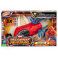 Marvel Mech Strike Mechasaurs Spider-Man Arachno Blaster, NERF Blaster with 3 Darts, Role Play Super Hero Toys for Kids Ages 5 and Up