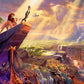Ceaco - Thomas Kinkade Disney Dreams Collection - 4 Pack 500 Piece Puzzles