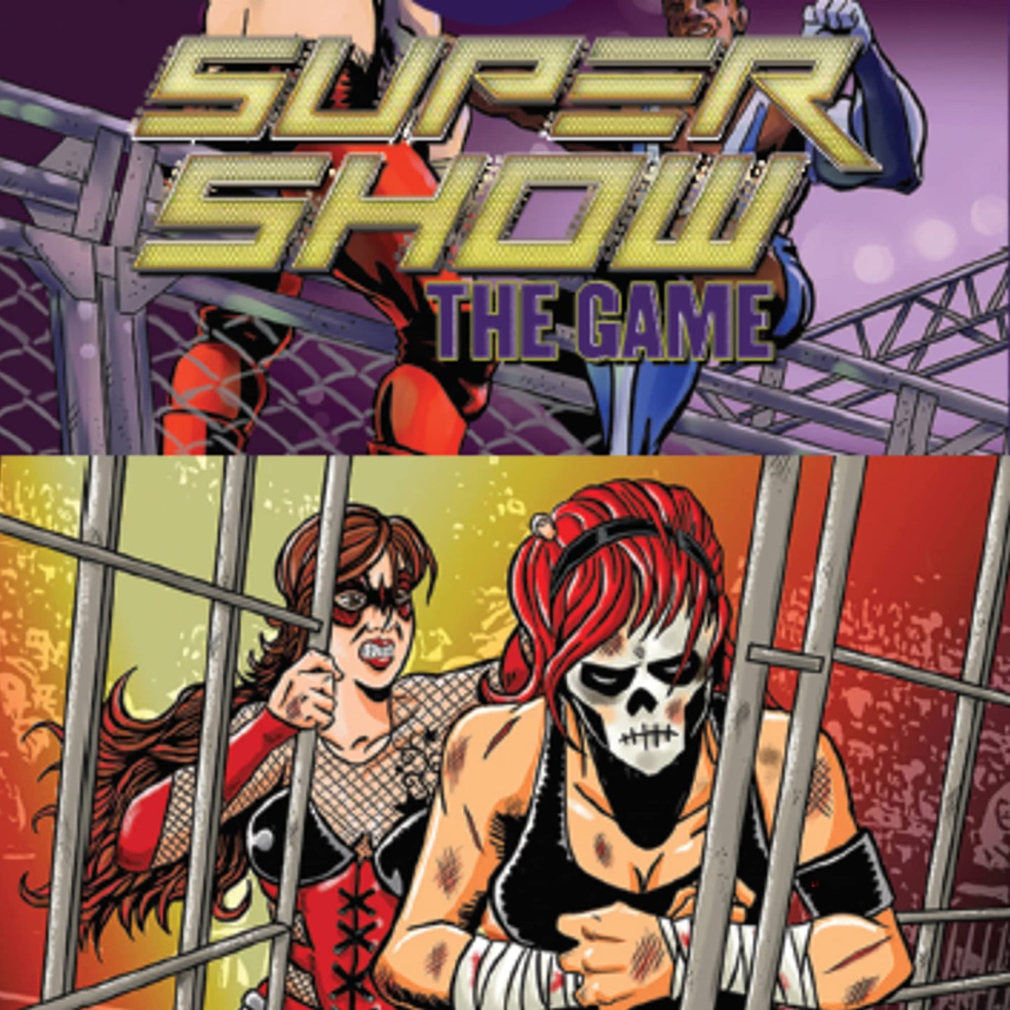 GTS Distribution Supershow: Steel Cage Stipulation Deck - Featuring AEW Star: Brian CAGE. Wrestling Card & Dice Game. SRG Structure Deck. Ages 12+