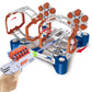 JOYIN T-Interstellar Shooting Game Target Set of Shooting Pop Out Targets with 2 Rotating Barrier, Include 2 Foam Darts Toy Guns and Convenient Clips