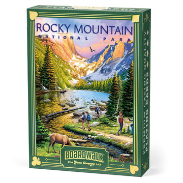 Boardwalk Puzzles Premium Featherlight Unique Playing Cards, Fun Themed Deck for Home and Travel | Rocky Mountain National Park