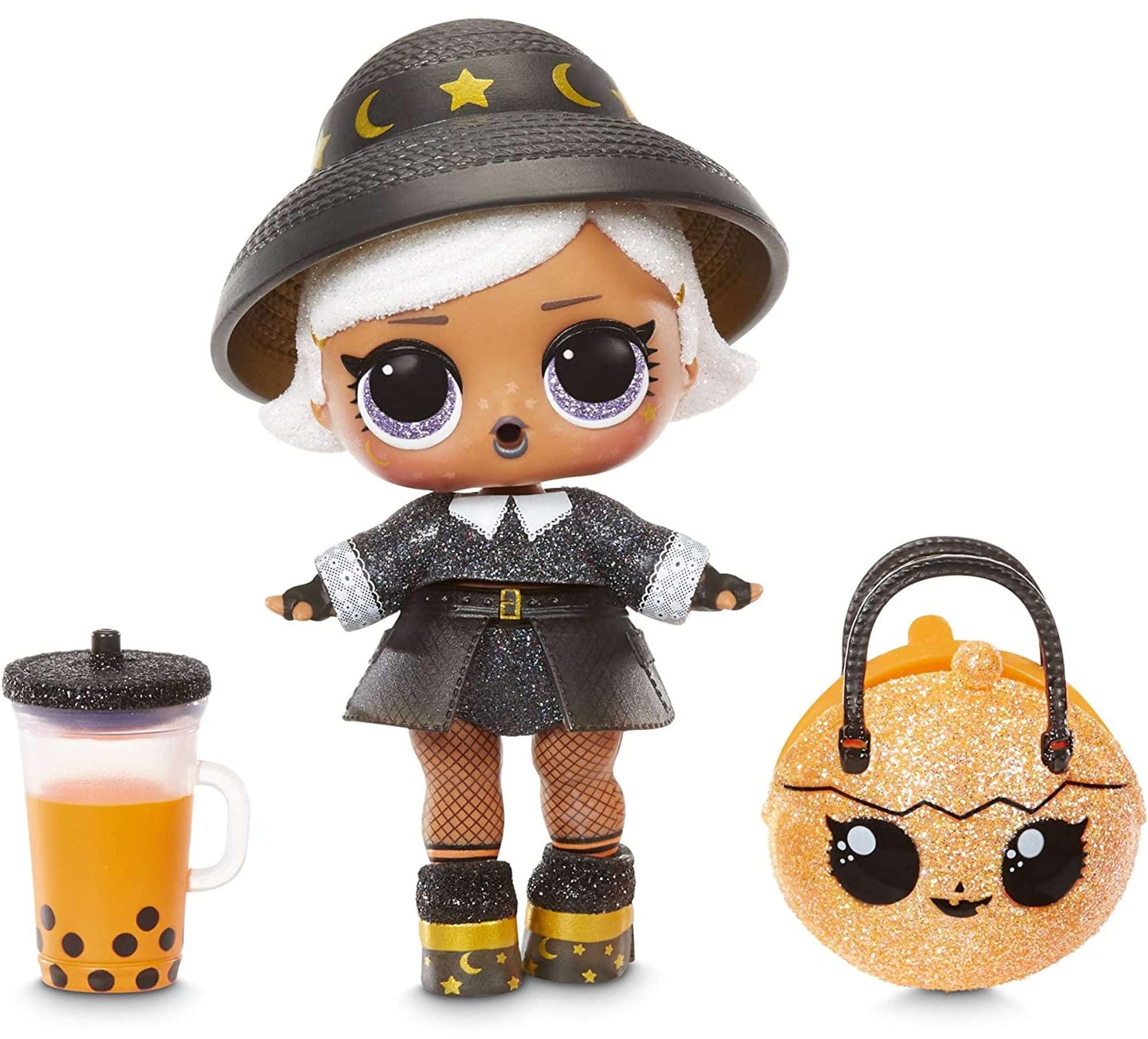 L.O.L. Surprise! Spooky Sparkle Limited Edition Witchay Babay with 7 Surprises, Including Glow-in-The-Dark Doll