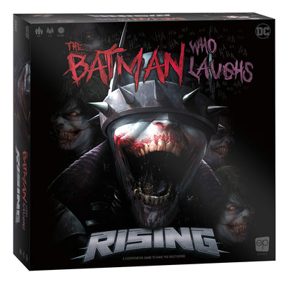The Batman Who Laughs Rising | Cooperative Board Game | Featuring DC Comics Heroes and Villains - Wonder Woman, Green Lantern, Hawkgirl, Batman