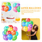 50pcs 12inch Happy Birthday Balloons for Men&Women, Assorted Balloons for Party, Beautiful Flowers Printed Decoration (Birthday)