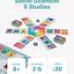 SimplyFun Time Jumpers - Educational Kids’ Game - Learn About History & Geography While Having Fun - 2-5 Player, for Ages 8 & Up