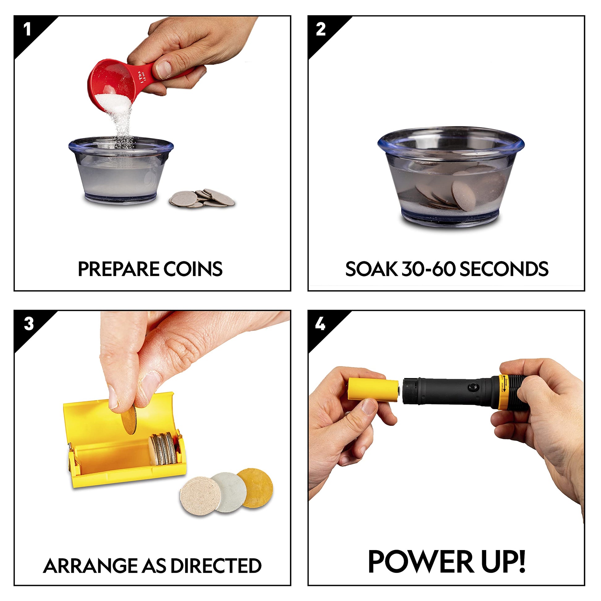 National Geographic Battery Making Science Kit with 2 STEM Projects